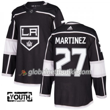 Los Angeles Kings Hockeydrakt Alec Martinez 27 2017-2018 Svart Adidas Authentic - Herre